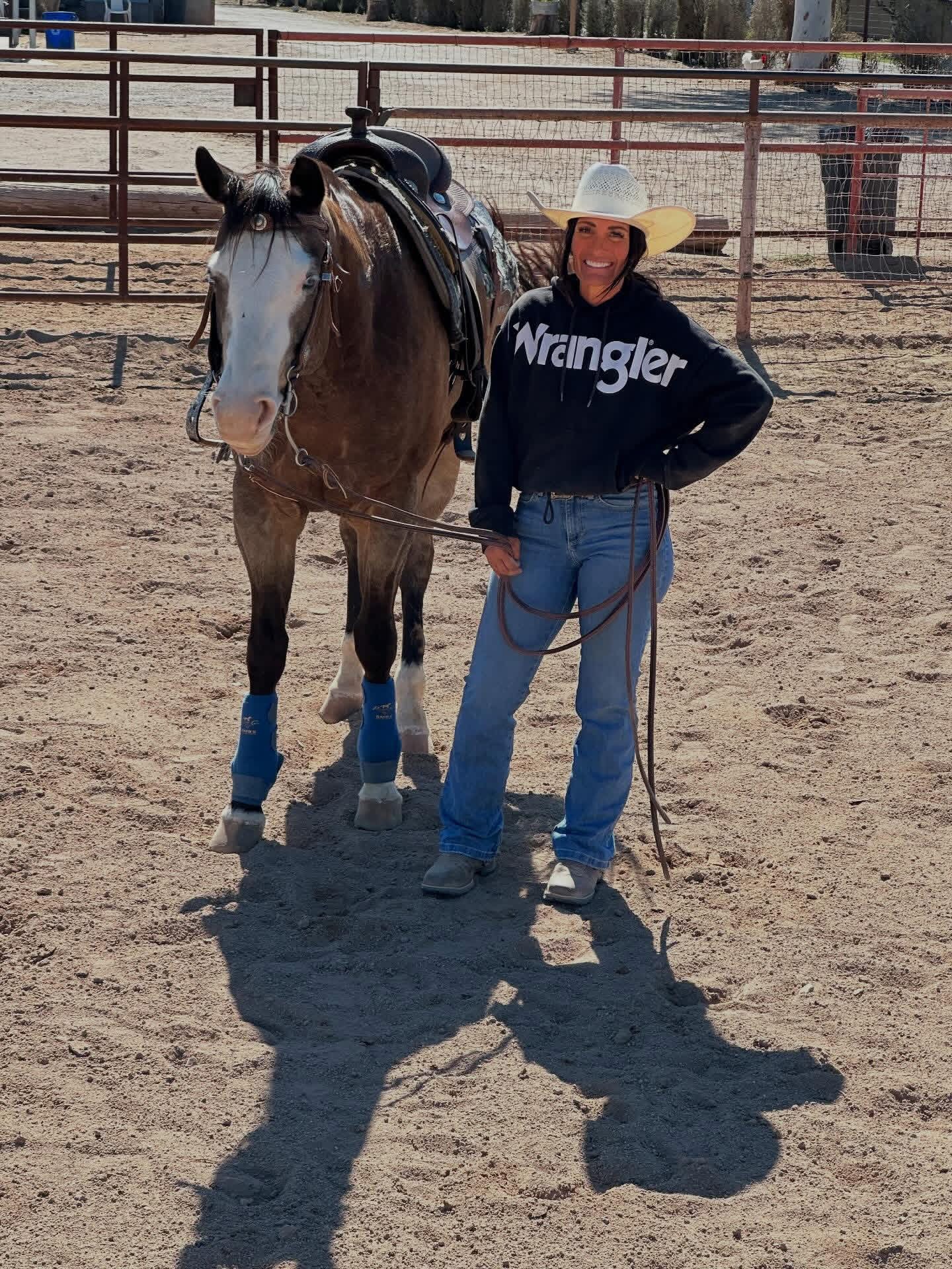 Barrel racing team